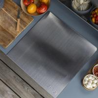 ZiiPa Kneedplank Paoli - 45 x 45 cm - RVS - Antislip - thumbnail