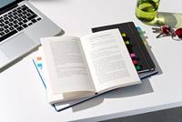 Post-it Index Smal, 4 x 35 tabs, turkoois, lichtgroen, oranje en roze - thumbnail