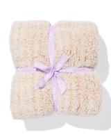 HEMA Plaid 130x150cm teddy bruin (nude) - thumbnail