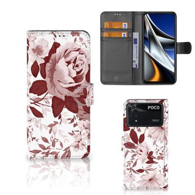 Hoesje Xiaomi Poco X4 Pro 5G Watercolor Flowers