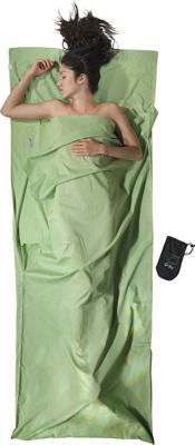 Cocoon Travel Sheet Organic Cotton Lakenzak Forest Shade