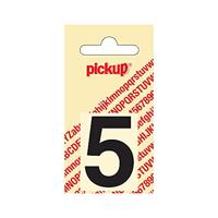 Plakcijfer Helvetica 40 mm Sticker zwarte cijfer 5 Pickup - Pickup - thumbnail
