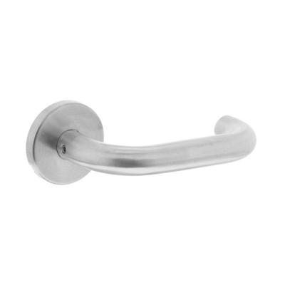 Intersteel Deurkruk Rond op rozet - RVS