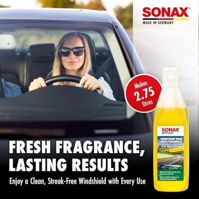 SONAX ruitenreiniger "scheibenreiniger" window cleaner 250ml lemon fragrance
