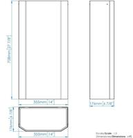 Mediclinics Mediclinics open afvalbak 40l. PPA4279 - wit - thumbnail