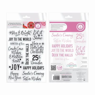 Tonic Studios • a candy cane christmas stamp set sentiments