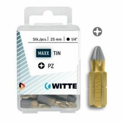 Set van tips WITTE PZ 2 DIAMOND Pozidriv PZ2 5 Stuks