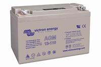 Victron Energy 12V/110Ah AGM Deep Cycle Batt. (M8) Loodaccu 12 V 110 Ah Loodgel (b x h x d) 330 x 220 x 171 mm M8-schroefaansluiting Onderhoudsvrij - thumbnail