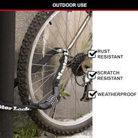 MASTER LOCK fietsdiefstal-ketting - codeslot - thumbnail