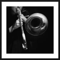 Wanddecoratie Music 005B 74x74cm - thumbnail