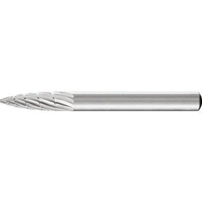 PFERD TOOLS 22440736 Freesstift HSS Spitsboog Lengte 60 mm Afmeting, Ø 6 mm Werklengte 18 mm Schachtdiameter 6 mm 1 stuks