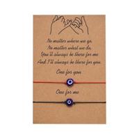 Armbandjes met oog van Fatima (2 stuks) - thumbnail