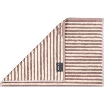 Cawö Cawo Lines Streifen 6255 Gastendoekje 30x50 pepper