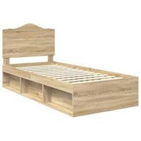 Bedframe Sonoma Eiken 75 x 190 cm Massief grenenhout - thumbnail