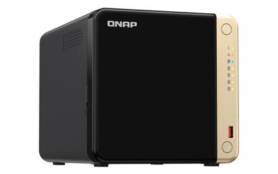 Netwerkopslag NAS Qnap TS-464-8G Zwart Intel Celeron