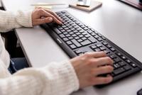 2,4 GHz draadloos toetsenbord - CHERRY STREAM KEYBOARD WIRELESS - Zwart - thumbnail