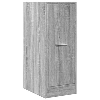 Apothekerskast 30x41x77,5 cm bewerkt hout grijs sonoma eiken