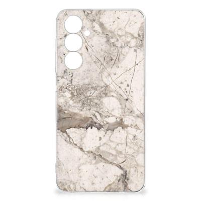 Samsung Galaxy A54 5G | TPU | Siliconen hoesje | Marmer Beige Samsung Galaxy A54 5G | TPU | Siliconen hoesje | Marmer Beige