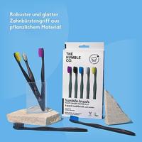 The Humble Co. Tandenborstels plant based - soft - 5 stuks - thumbnail