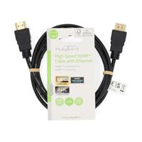 Nedis High Speed HDMI-Kabel met Ethernet Male - Male 4K 60Hz ARC 1.50m Zwart - thumbnail