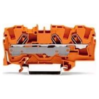 WAGO 2006-1302 Doorgangsklem 7.50 mm Spanveer Oranje 25 stuk(s)