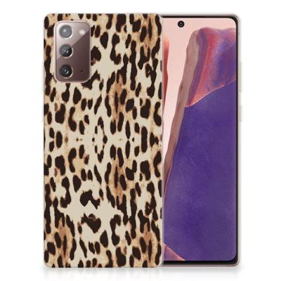 Samsung Note 20 | TPU Hoesje | Leopard