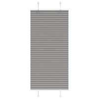 VidaXL Plissé rolgordijn 60x100 cm stofbreedte 59,4 cm antraciet - thumbnail