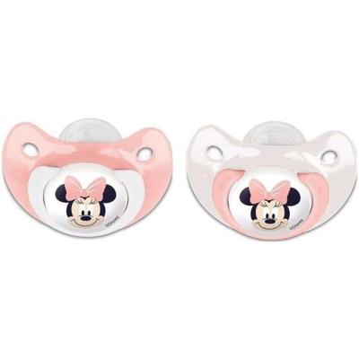 Set van 2 anatomische Minnie Disney fopspenen +6 maanden