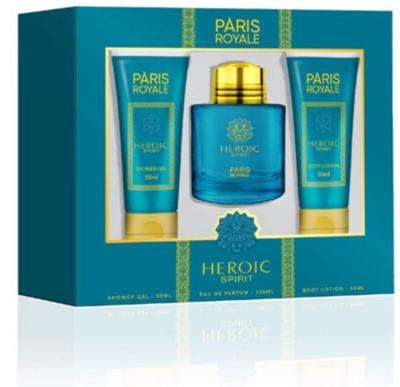 Giftset Paris Royale Heroic 3-delig Giftset Paris Royale Heroic 3-delig