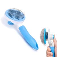 Nobleza Zelfreinigende borstel voor hond en kat - Ovaal - thumbnail