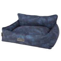 Scruffs & Tramps hondenmand kensington maat m 60x50 cm marineblauw - thumbnail