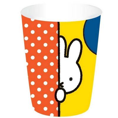 Haza Witbaard Nijntje bekers, 8st.