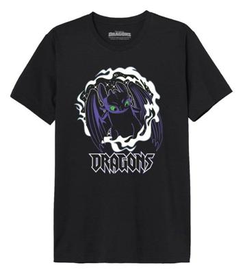 How to Train Your Dragon T-Shirt Dragons Size S