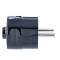 AS Schwabe 45032 Stekker met randaarde Kunststof 230 V Zwart IP20 - thumbnail