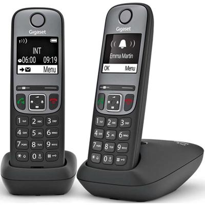 Gigaset A705 Duo Draadloze DECT Telefoon Zwart