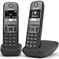 Gigaset A705 Duo Draadloze DECT Telefoon Zwart - thumbnail