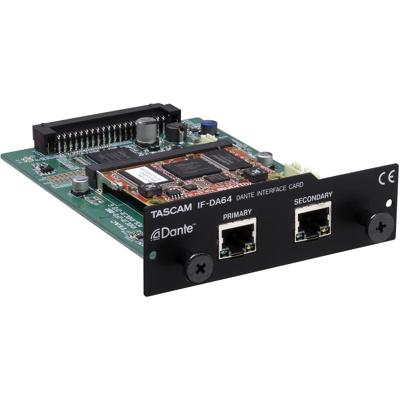 Tascam IF-DA64 Dante Interfacekaart