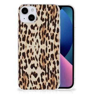 iPhone 15 Plus | TPU Hoesje | Leopard