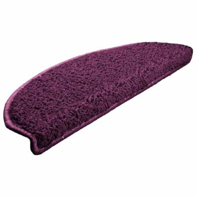 VidaXL Trapmatten 20 st 65x21x4 cm violet halfrond groot