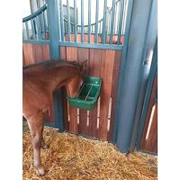 Kerbl Veulenvoerbak groen - thumbnail