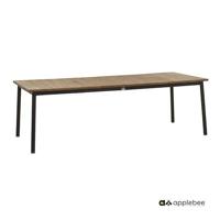 Apple Bee | Tuintafel Milou 240 x 100 cm | Teak-Black - thumbnail