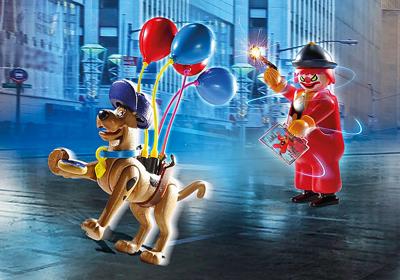 Playmobil scooby-doo! avontuur met ghost clown