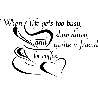 When life gets too busy - Muursticker When life gets too busy - Muursticker