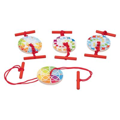 Goki houten stormschijf kleur Goki houten stormschijf kleur