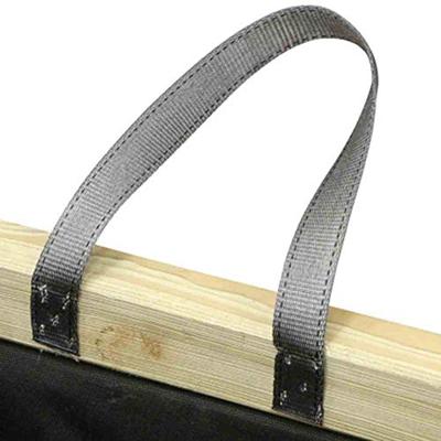 Siena Garden TAUNUS TANUSSLIM 40 Plantenbak Dennenhout, Vlies Natuur, Zwart