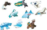 Selecta Larsen legpuzzel dieren - pooldieren, 75st. - thumbnail