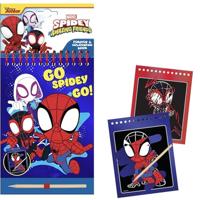 Schrijfset Spidey Blauw - thumbnail