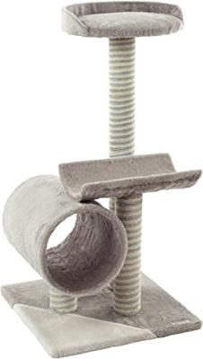 FLAMINGO kattenmeubel burt 40x40x77 cm grijs