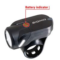 SIGMA SPORT Sigma aura 35 usb koplamp led 35 lux li-on accu met micro usb kabel - thumbnail