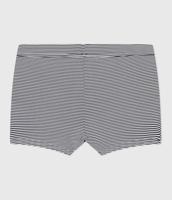 Gestreepte zwemset voor jongens PETIT BATEAU blauw - thumbnail